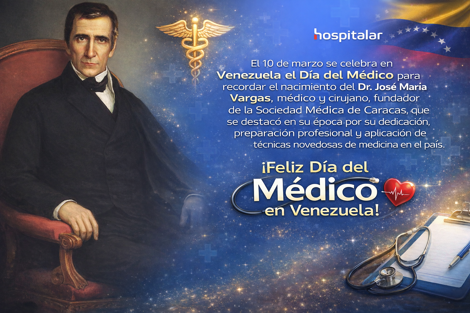 n el Día del Médico celebramos la vocación, el compromiso y el impacto de quienes cuidan la vida. Un mensaje de agradecimiento de la familia Hospitalar.